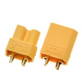 1 pereche conector mama - tata XT30 / XT-30 connectors male female (x.705)