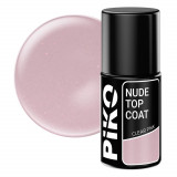 Cumpara ieftin Top coat Piko, Nude Top, 7 ml, Clear Pink