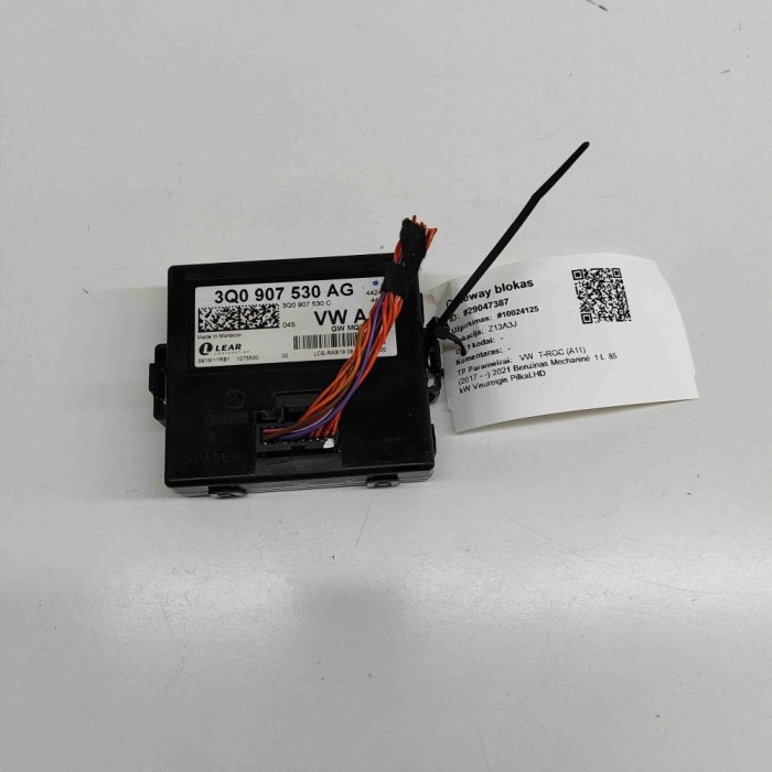 Unitate de control Gateway VW T-ROC A11 2021 OEM: 3Q0907530AG,3Q0907530C 29047387