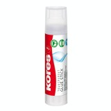 Lipici transparent Kores, 21g, fara solvent, lavabil, hartie/carton