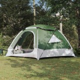 vidaXL Cort cu dom și plapumă detașabilă Verde 12-Persoane 42017379