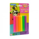Plastilina mini batoane pentru modelaj, 6 culori set