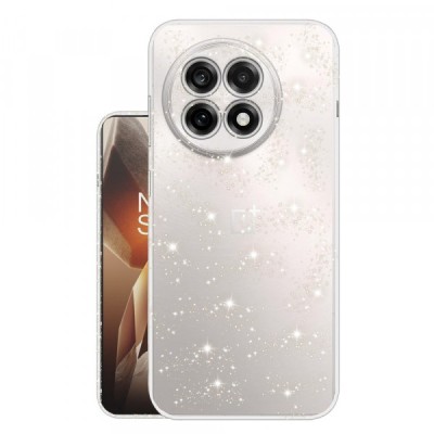 Husa pentru OnePlus 13R, Techsuit, SparkleSkin, Transparenta foto