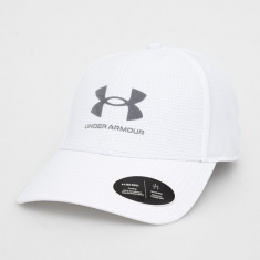 Under Armour șapcă 1361529 culoarea alb, cu imprimeu