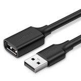 CABLU USB Ugreen prelungitor, &quot;US103&quot; USB 2.0 (M) la USB 2.0(T), 1 m, negru, &quot;10314&quot;