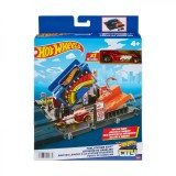 Hot Wheels City Explorer Pista Fuel Station Shift, HOT WHEELS - City