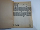 CAIET DE DOCUMENTARE CINEMATOGRAFICA Nr.7 1971 (exemplar xerox) - Arhiva Nationale de Filme