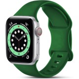 Cumpara ieftin Curea silicon Hoco compatibila cu Apple Watch 1/2/3/4/5/6/SE/7/8, 42/44/45/49mm, Verde Inchis
