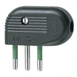 Vimar 01041 Stecher 10A, 250V, 3P, negru - 8007352035447