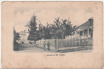 bnk cp Intrarea in Manastirea Varatic - Vedere - necirculata foto