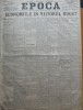 Ziarul Epoca, 11 Decembrie 1899 ; Economiile in viitorul buget