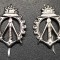 Rom&acirc;nia Semne de arma Geniu Noi argintii