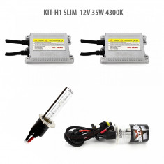 Kit HID xenon Carguard bec H1 Slim 12V 35W 4300K foto