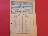 Program meci fotbal PETROLUL Ploiesti - GLORIA BUZAU (12.10.1986)