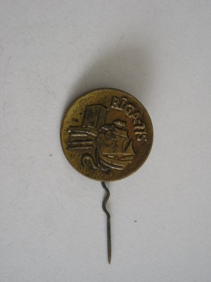 QW9 N4 96 - insigna - tematica capitale - Riga - Letonia foto