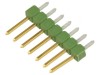 Conector AMPMODU MOD II, tată, şiruri pini 7 PIN THT, TE Connectivity
