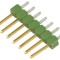 Conector AMPMODU MOD II, tată, şiruri pini 7 PIN THT