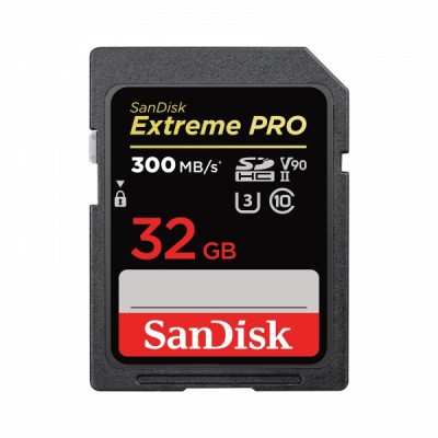 Card Memorie SDHC SanDisk Extreme Pro, 32Gb, Clasa 10 / UHS-1 U3 SDSDXXO-032G-GN4IN foto