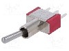Intrerupator basculant, 3 pozitii, mod comutare ON-OFF-ON, SP3T, IC SWITCHES - IC1201T1B2M2QE