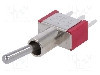 Intrerupator basculant, 3 pozitii, mod comutare ON-OFF-ON, SP3T, IC SWITCHES - IC1201T1B2M2QE foto