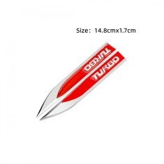 Ornament TURBO metalic 14,6x1,7cm Cod: JST-03