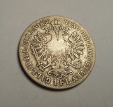 1 florin 1858 B, Europa