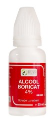ALCOOL BORICAT 4% 25ML foto