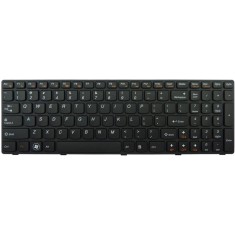 Tastatura Laptop, Lenovo, B575 Type 1450, rama neagra, layout US