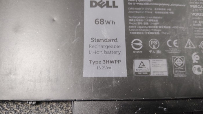 Baterie originala Dell Lat. 5501, 5401, 5510, 5410, Precision 3541, 3550 3HVPP