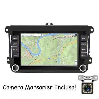 Navigatie Android Dedicata 7Inch,/VW/Skoda/Seat/Passat/Golf + Camera Marsarier foto