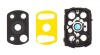Geam Camera Xiaomi Poco X3, Negru + Rama
