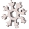 Breloc-unealta multifunctionala 18-in-1 Snowflake Argintiu, Oem