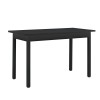 Set design Emma masa bucatarie cu 4 scaune negru [en.casa] HausGarden Leisure, [en.casa]