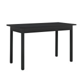 Set design Emma masa bucatarie cu 4 scaune negru [en.casa] HausGarden Leisure, [en.casa]