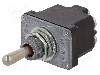 Intrerupator basculant, 3 pozitii, mod comutare ON-OFF-ON, DP3T, HONEYWELL - 2NT1-1