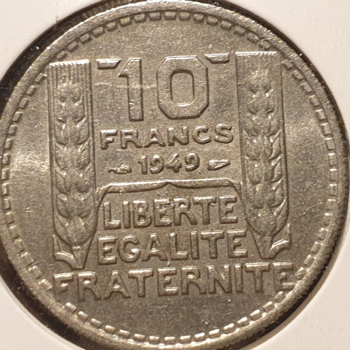 Franta 10 franci 1949