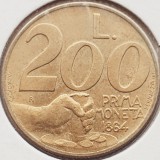 2677 San Marino 200 Lire 1991 First coin km 268, Europa