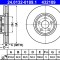ATE 24.0132-0189.1 Disc frana