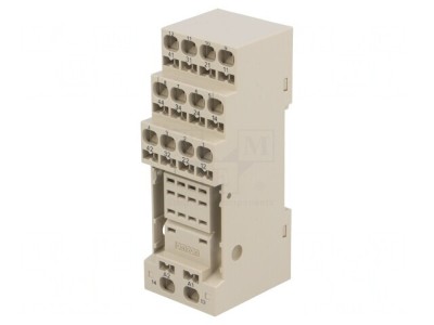 Stativ pentru şină DIN compatibil cu H3YN-2, H3YN-4, MY4, MY4N foto