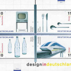 Germania 1999 - Design industrial, tren, bloc neuzat