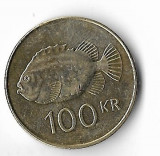 Moneda 100 kronur 2011 - Islanda