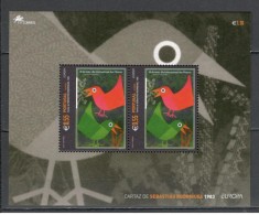 Portugalia-Azore.2003 EUROPA:Afisul-Bl. SP.80 foto