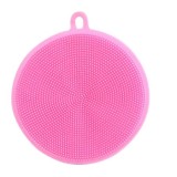 Cumpara ieftin Buretele silicon multifunctional pentru pensule,make up,spalator vase - Roz, Dactylion