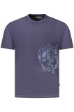Cumpara ieftin Napapijri Tricou barbati, cu imprimeu grafic, Regular Fit, Bleumarin, S