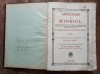 (T) Antologion sau Mineiul &ndash; Blaj, 1910, vol. I, format mare, 496 pagini, lipsa cotor