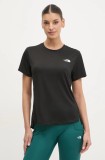 The North Face tricou sport Flex culoarea negru, NF0A8BQEJK31