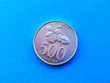 500 Rupiah 2003 Indonesia-AUNC-luciu de batere, Asia, Aluminiu