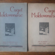 Cuget Moldovenesc nr. 4-5 /1942 si 5-7 / 1943 / R2P4S