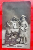 F970-I-Carte postala veche 1 razboi stampila KUK trimisa militar Companie de munca imperiul austriac circulata Timisoara timbre Rege Ferdinand.