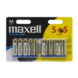 Baterii Maxell Alcaline AA &ndash; LR06- 5+5/Blister